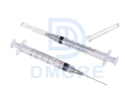 Steallaire 3 Pháirt Indiúscartha Le Snáthaid Pacáil Corpoideachais Luer Lock 3ml